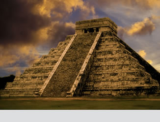 Mayan Pyramid of Kukulcan, Chichen Itza