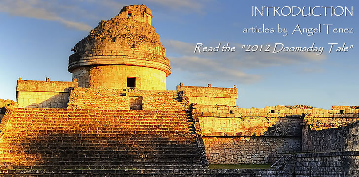 Mayan observatory at Chichen Itza